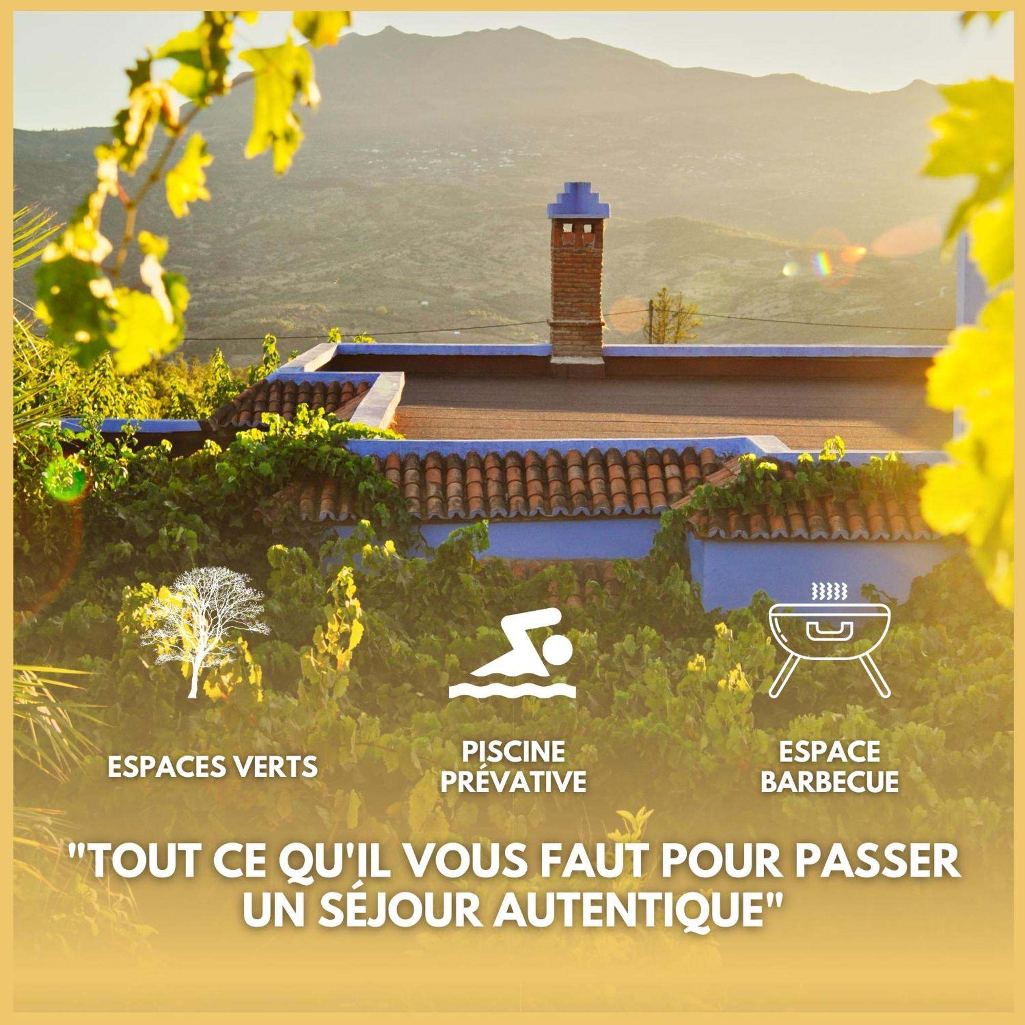 Villa Authentique Avec Vue Panoramique A 3 Km De Chefchaouen Exterior foto